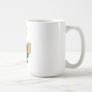 ピクセルアートスーパーヒーローパパマグカップ、父の日の贈り物 コーヒーマグカップ