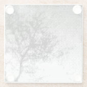 ピクセルアートツリー ガラスコースター (裏面)