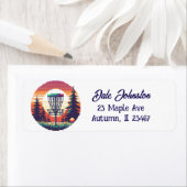 ピクセルアートディスクゴルパーソナライズされたフ ラベル (インサイチュ)