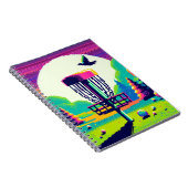 ピクセルアートディスクゴルフコース ノートブック (右側)