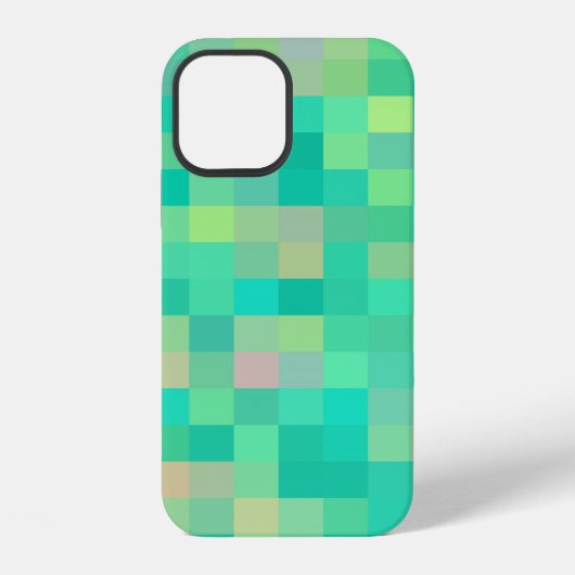 ピクセルアートパターン iPhoneケース (裏面)