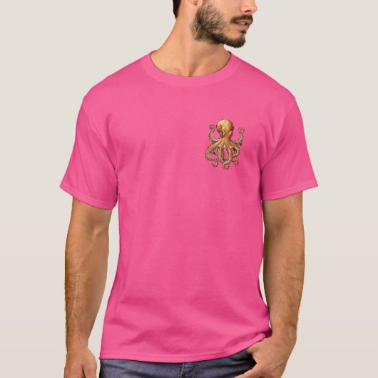 ピクセルアートラバー – タコパパママ Tシャツ (正面)