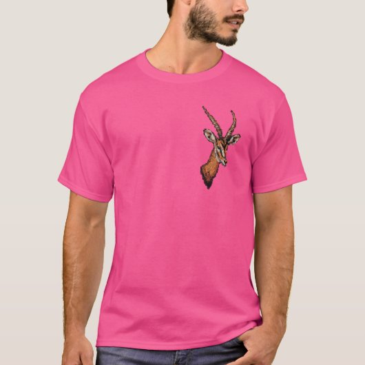 ピクセルアートラバー – Impalaパパママ Tシャツ (正面)