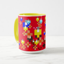 ピクセルアート印象主義 – Summer 2023マグカップ マグカップ