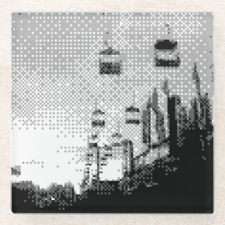 ピクセルアート遊園地 ガラスコースター