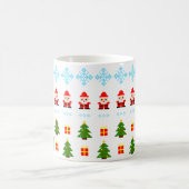 ピクセルアート クリスマス コーヒーマグカップ (中央)