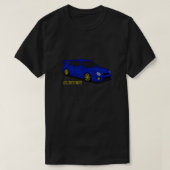 ピクセルアートJDMレジェンドブジェイ・ラリー Tシャツ (デザイン正面)