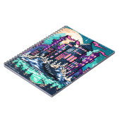 ピクセルカラフル城 ノートブック (左側)