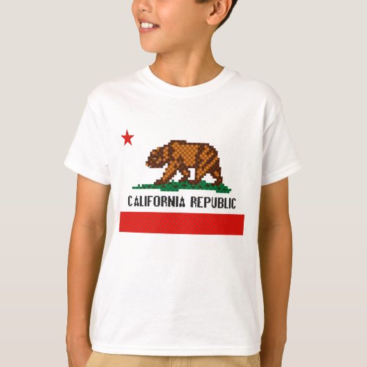 ピクセルカリフォルニア共和国 Tシャツ (正面)