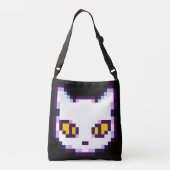 ピクセルキティ猫バッグ クロスボディバッグ (裏面)