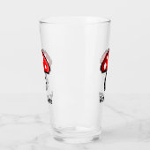 ピクセルキノコ名ガラス タンブラーグラス (左)