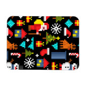 ピクセルクリスマス マグネット (横)