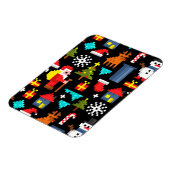 ピクセルクリスマス マグネット (左側)