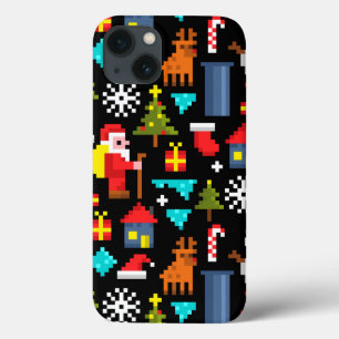 ピクセルクリスマス iPhone 13ケース