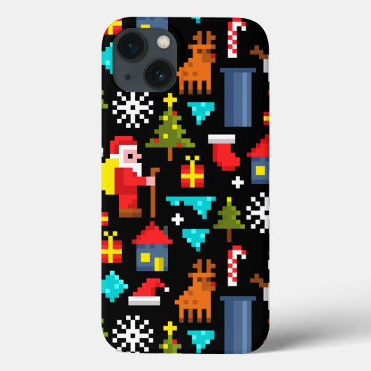 ピクセルクリスマス Case-Mate iPhoneケース (裏面)