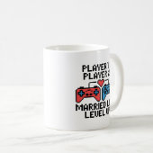 ピクセルゲーマーウェディングアート コーヒーマグカップ (正面右)