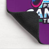 ピクセルゲーマーチーム – パープルゲーマー マウスパッド (コーナー)