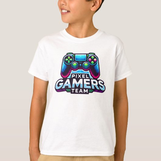 ピクセルゲーマーチーム Tシャツ (正面)