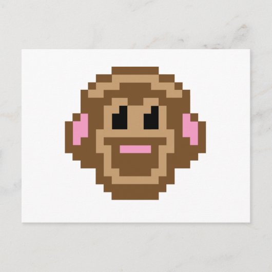 ピクセルサル ポストカード (正面)