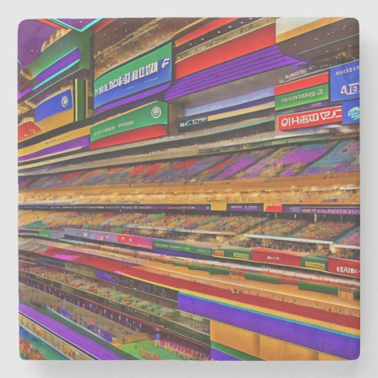 ピクセルストアコースター ストーンコースター (正面)