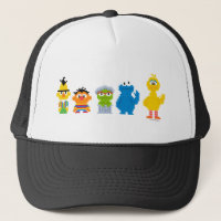 ピクセルセサミストリートキャラクター