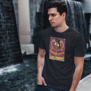 ピクセルタロットカードギター Tシャツ
