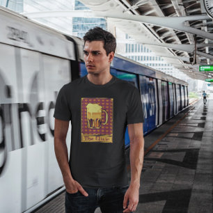 ピクセルタロットカードビールドリンク Tシャツ