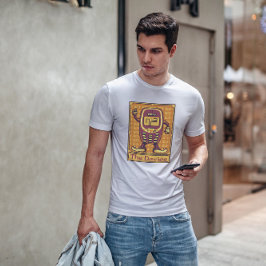 ピクセルタロットカード携帯電話 Tシャツ