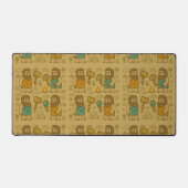 ピクセルツールの遊牧民ゲーマー デスクマット (正面)