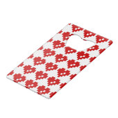 ピクセルハート8ビットラブ クレジットカード栓抜き (裏面アングル)