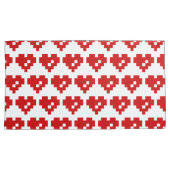 ピクセルハート8ビットラブ 枕カバー (正面右)