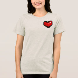 ピクセルハート トライブレンドＴシャツ