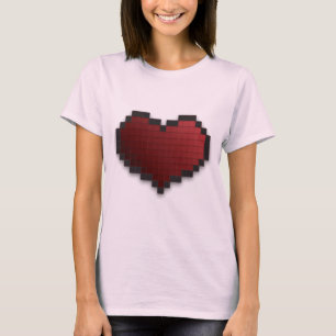 ピクセルハート Tシャツ