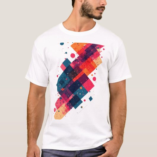 ピクセルバースト Tシャツ (正面)