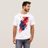 ピクセルバースト Tシャツ (正面フル)
