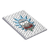 ピクセルバースRick Drooling Head ノートブック (右側)