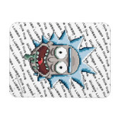 ピクセルバースRick Drooling Head マグネット (横)