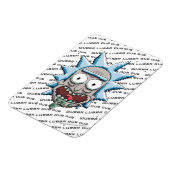 ピクセルバースRick Drooling Head マグネット (左側)