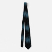 ピクセルパターン10.B.bwブラックBG ネクタイ (裏面)