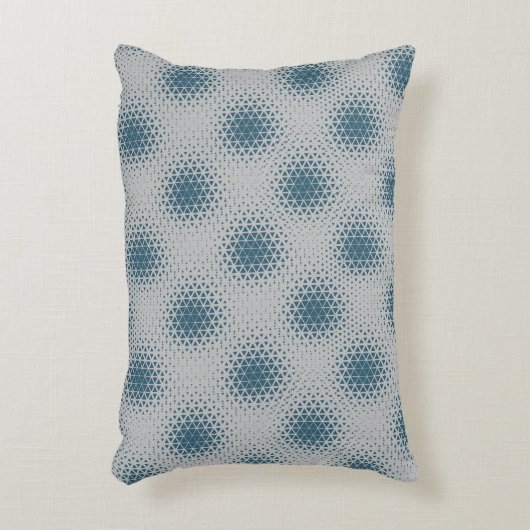 ピクセルパターン10.B.bw LGrey BG アクセントクッション (正面(垂直))