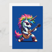 ピクセルパンクロックUnicorn シーズンカード (正面/裏面)