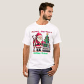 ピクセルパーフェクトなクリスマスの願い! Tシャツ (正面フル)