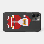 ピクセルポーズサンタクロース Case-Mate iPhoneケース (裏面(横))