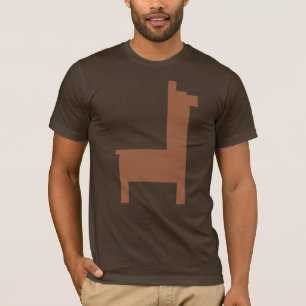 ピクセルラマのワイシャツ Tシャツ