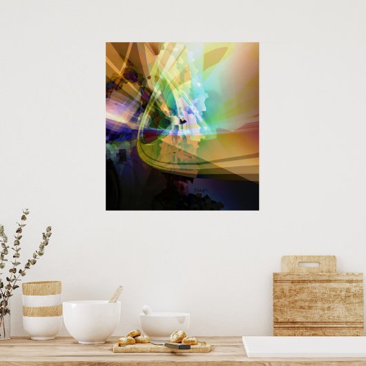 ピクセル交響曲 ポスター (キッチン)