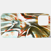 ピクセル化されたキンクとスクラッチのあるOcherテクスチャ Case-Mate iPhoneケース (裏面 (横))