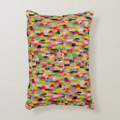 ピクセル化されたスタイルデジタルアート アクセントクッション (正面(垂直))