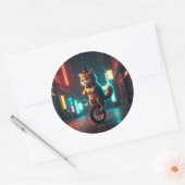 ピクセル化されたパーフェクト ラウンドシール (封筒)