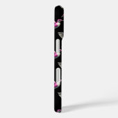 ピクセル化されたピンクハミングバード Case-Mate iPhoneケース (裏面 / 右)