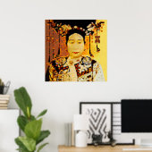 ピクセル化された皇后 ポスター (ホームオフィス)